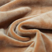 现货染色全涤银狐绒服装面料