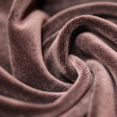 现货染色全涤银狐绒服装面料