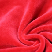 现货染色全涤银狐绒服装面料