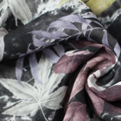 现货全涤印花服装面料
