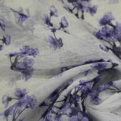 现货全涤印花服装面料