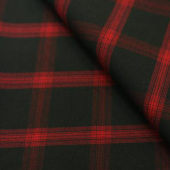现货印花混纺服装面料