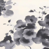 R50% N47% SP3%仿麻活性印花女装裤装面料