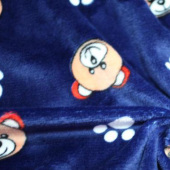 现货染色剪毛绒服装面料
