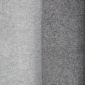 麻灰拉毛面料 全涤针织染色男装女装服装面料家纺面料 现货