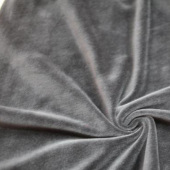 现货染色针织银狐绒服装面料