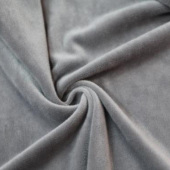 现货染色针织银狐绒服装面料