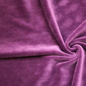 现货染色针织银狐绒服装面料