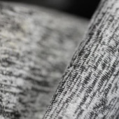 现货染色针织花纱拉绒服装面料