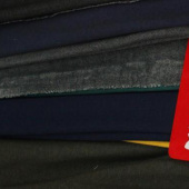 染色不倒绒全涤针织染色服装面料