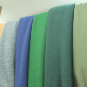 凤凰呢面料 涤纶针织染色男装女装服装面料秋冬大衣面料 现货