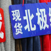 全涤北极绒面料染色布服装面料