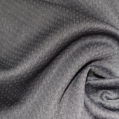 现货染色粗针汗布服装面料