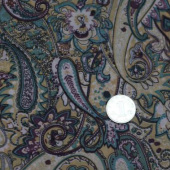 纸印花布 全涤梭织服装面料