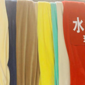 水晶超柔绒全涤针织服装用布