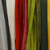 100%T北极绒经编童装染色面料