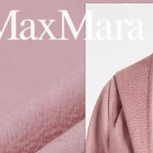 厂家特供 双面加厚粉灰水波羊绒 M家风格羊绒风衣外套时装面料