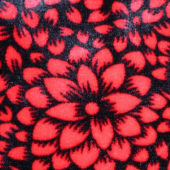 现货热销 全涤 法兰绒印花面料 服装面料