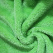 全涤北极绒针织化纤服装面料染色布