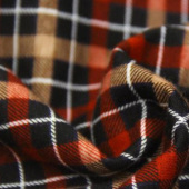 现货针织涤粘罗马印花服装面料