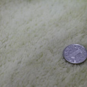 舒棉绒面料 全涤针织染色男装女装服装面料秋冬大衣面料 现货