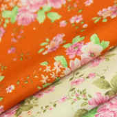 100%T全涤印花布羽绒服梭织服装面料