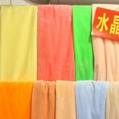 全涤针织水晶超柔面料服装面料