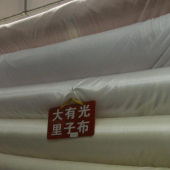 有光里子布面料 100%T全涤针织染色服装面料 现