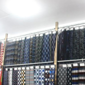 全涤针织银狐绒印花面料服装面料