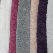 全涤针织染色舒棉绒服装面料