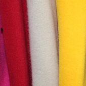 全涤针织染色双面绒服装面料