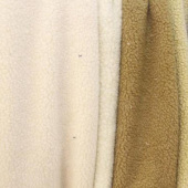 羊羔绒面料 100%T全涤针织染色服装面料 现货