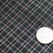 涤棉格子布染色梭织面料