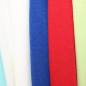 毛圈布面料 涤棉针织染色服装面料 现货