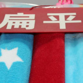 扁平丝面料 涤纶针织染色服装面料 现货
