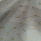 金银丝剪花布 针织服装面料