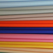 雪纺布全涤梭织染色服装面料