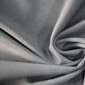 直贡呢全涤针织服装面料染色布