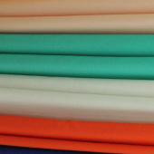 雪纺布全涤梭织染色服装面料