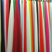 雪纺布全涤梭织染色服装面料