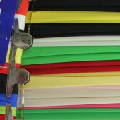 弹力雪纺梭织全涤染色服装面料