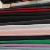 棉T400梭织染色服装面料