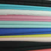 现货热销 全涤染色 弹力雪纺 服装衬衫面料