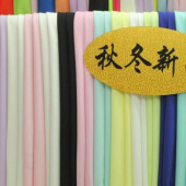 秋冬新品 全涤 梭织染色 服装面料