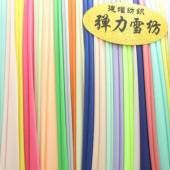 现货热销 弹力雪纺 全涤 梭织染色 服装面料