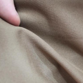 直贡呢全涤针织染色服装面料