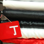 色丁全涤经编染色服装面料