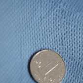 鸟眼布全涤针织染色服装面料