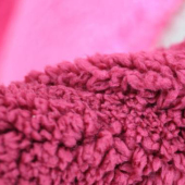 全涤针织染色棉花绒服装面料