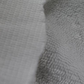 全涤染色针织法兰绒服装面料